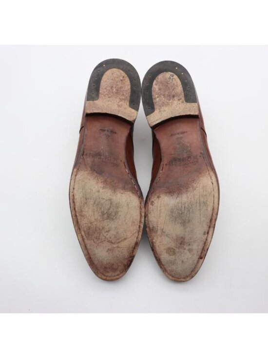 Alexander McQueen Brown Leather Wingtip Men\'s Size EU 45 Dress Shoes main image 11